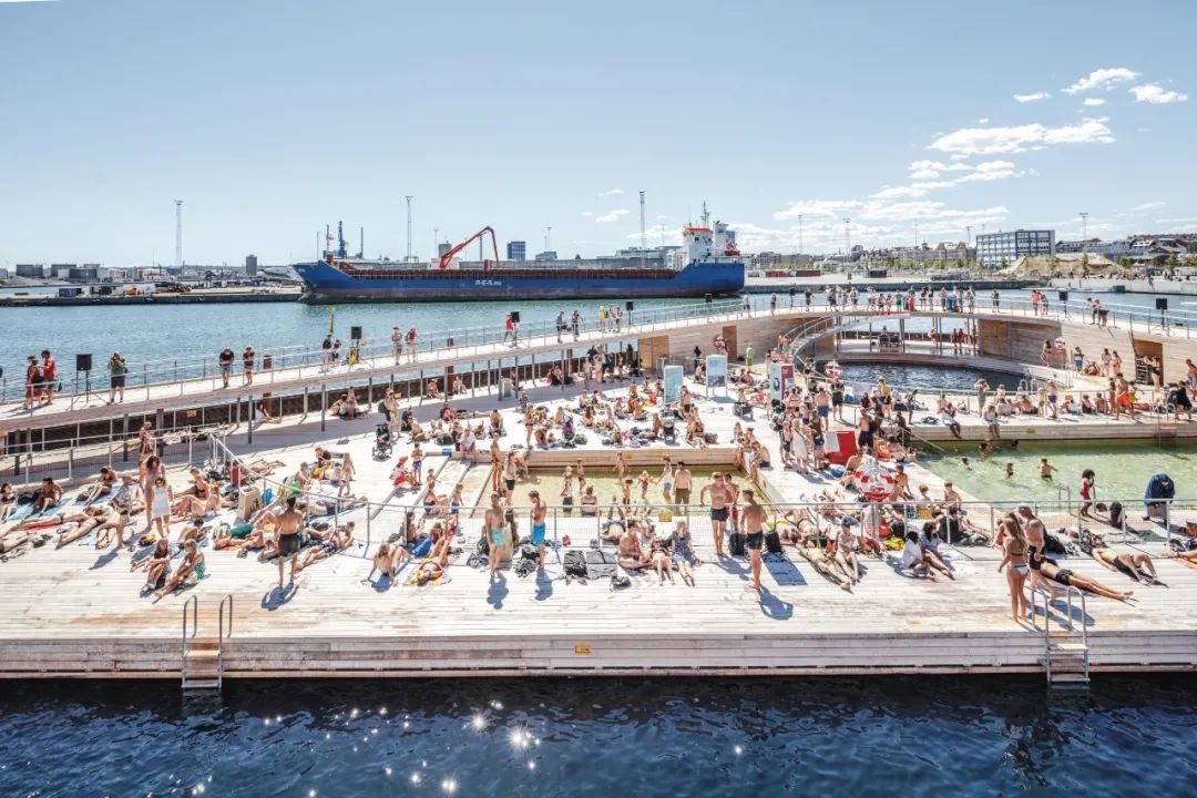 丹麥阿爾路斯港口浴場 水上公共空間 公共游泳池 Aarhus Harbor Bath Havnebadet PUblic Swimming Pool／BIG Bjarke Ingels Group