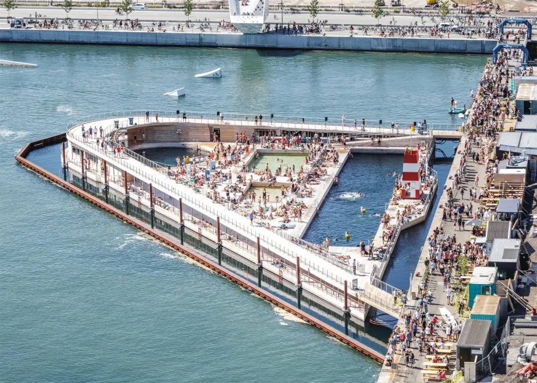 丹麥阿爾路斯港口浴場 水上公共空間 公共游泳池 Aarhus Harbor Bath Havnebadet PUblic Swimming Pool／BIG Bjarke Ingels Group