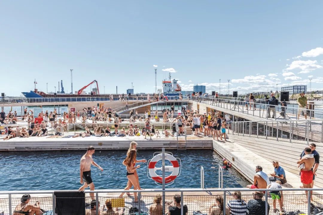 丹麥阿爾路斯港口浴場 水上公共空間 公共游泳池 Aarhus Harbor Bath Havnebadet PUblic Swimming Pool／BIG Bjarke Ingels Group