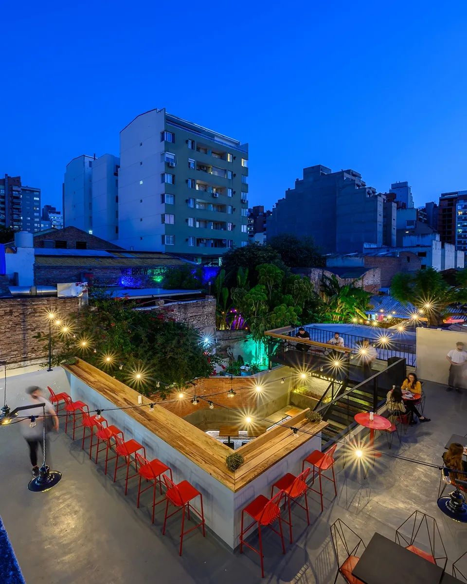 ‍夜間景觀 阿根廷酒吧室內設計 Argentina Levels Bar interior design／MURO Arquitectos