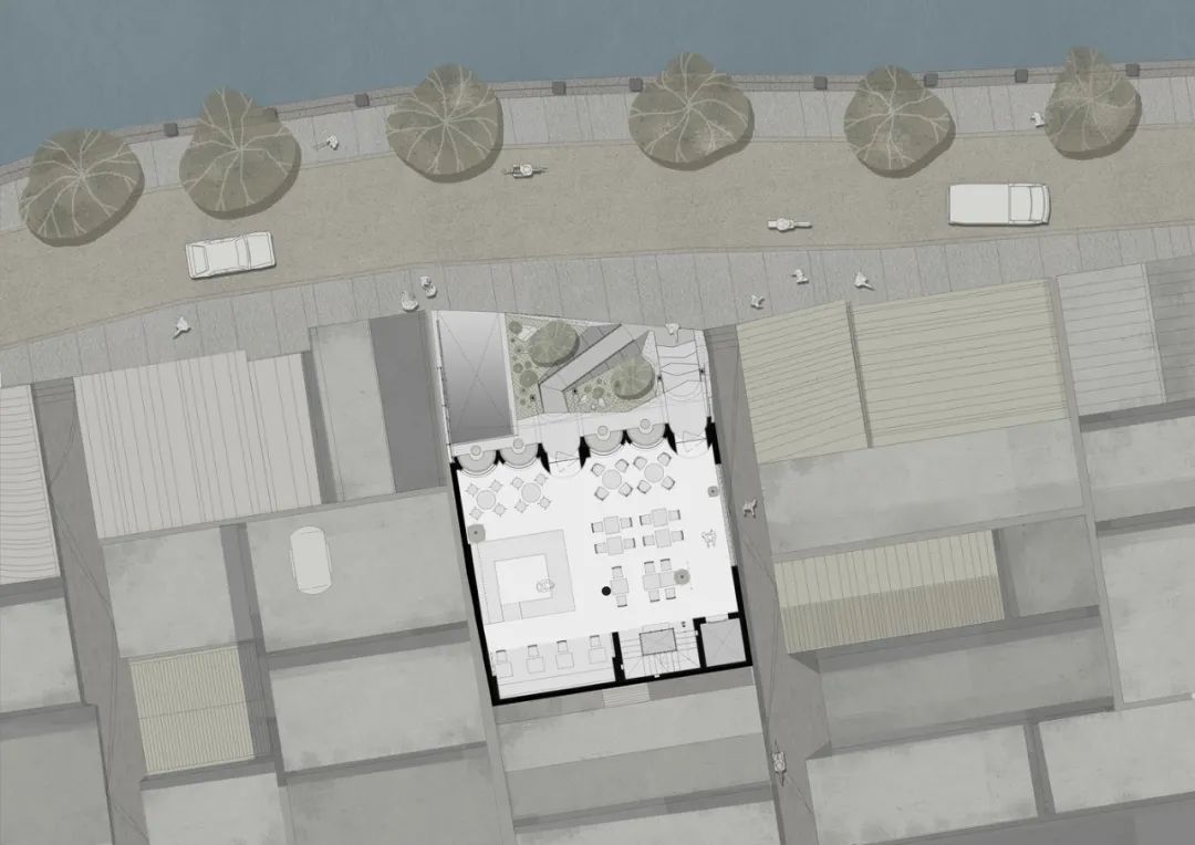 越南河內西湖畔咖啡館室內設計 Vietnam Hanoi Bonjour Cafe interior design／Comma Studios