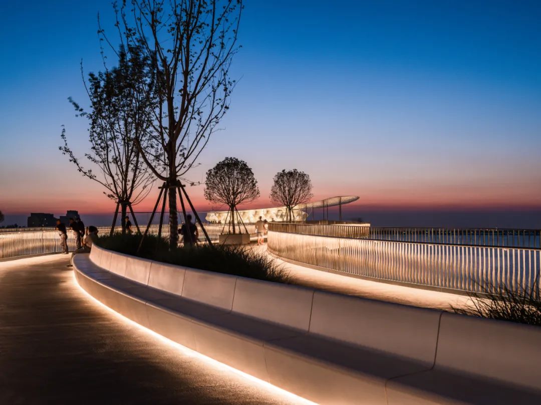 元蕩橋 人行步橋 自行車道 China Shanghai Pedestrian Bridge Landscape Architecture／BAU