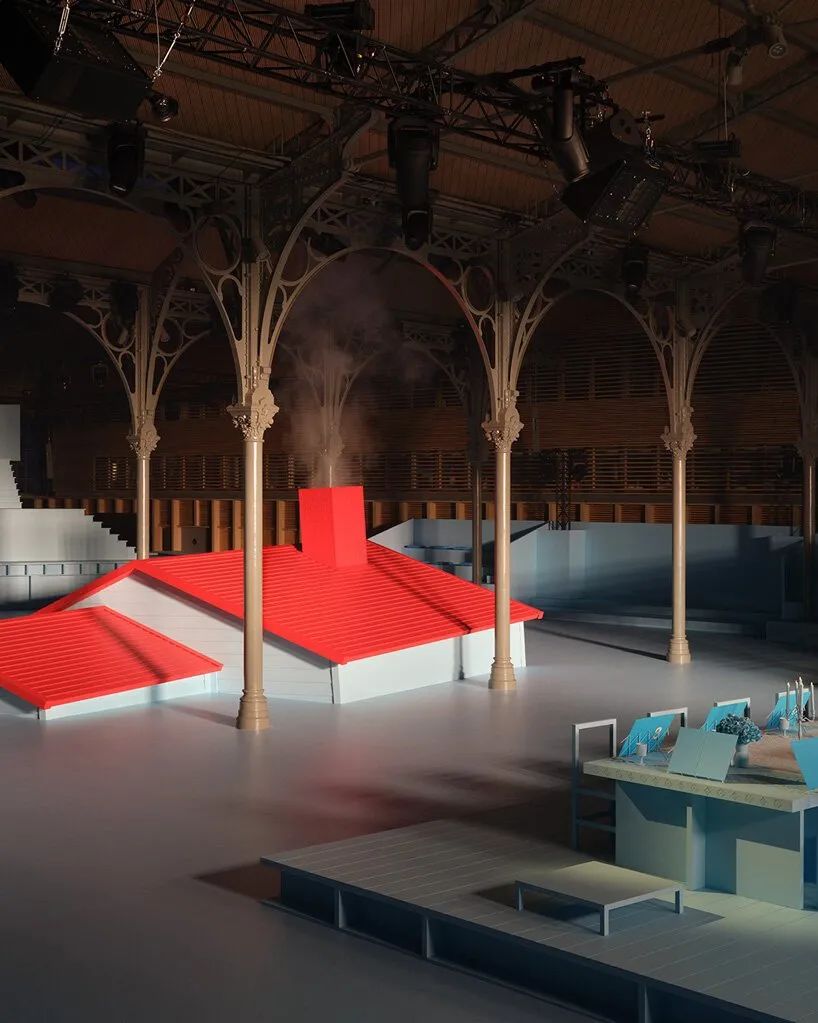 Virgil Abloh LV天藍色夢幻屋Louis Vuitton Dreamhouse