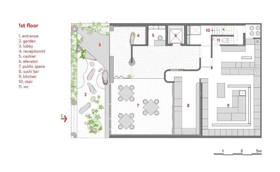 Vietnam Wabi Restaurant interior design 越南餐廳室內設計／Adrei Studio