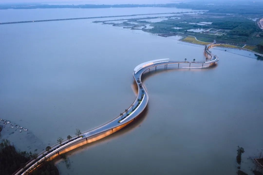 元蕩橋 人行步橋 自行車道 China Shanghai Pedestrian Bridge Landscape Architecture／BAU