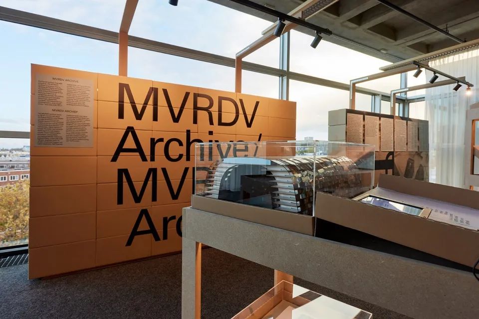 MVRDV回顧展 MVRDVHNI: The Living Archive 荷蘭新研究所(Het Nieuwe Instituut) 