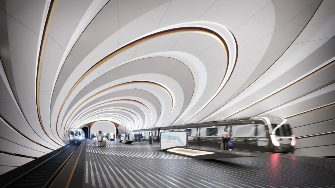 Ukrainian metro stations烏克蘭第聶伯羅地鐵站／Zaha Hadid Architects