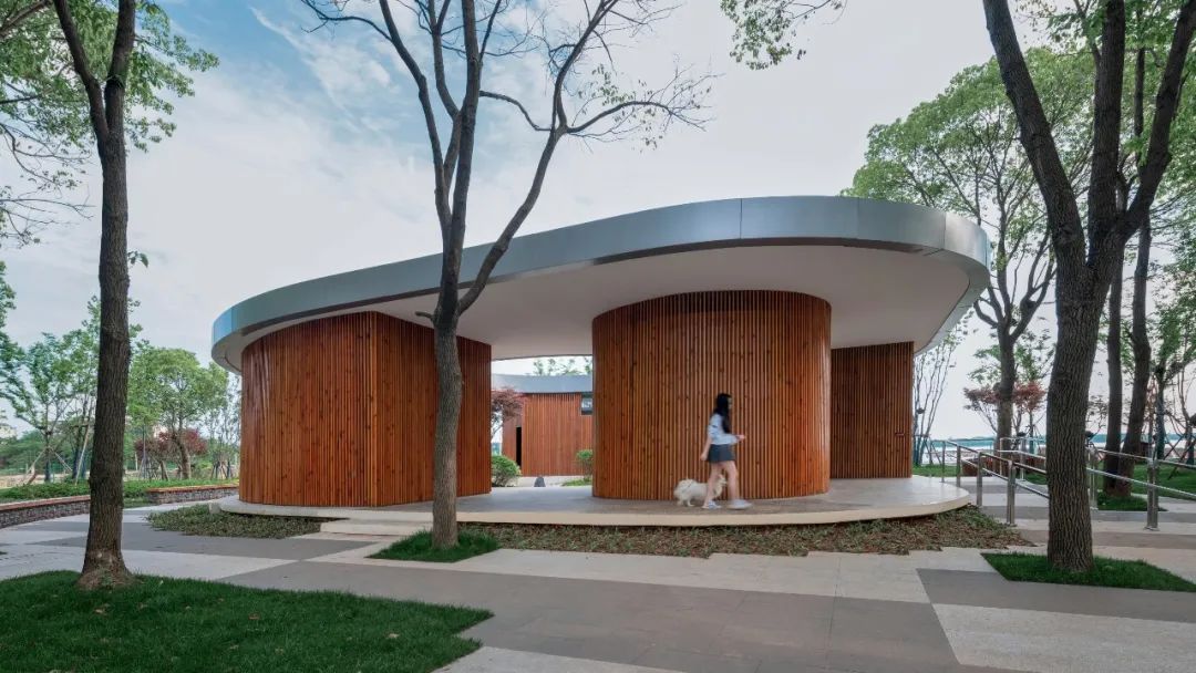 梁子湖畔長嶺渡口公廁 景觀公共廁所 china public toilet／原榀建築事務所