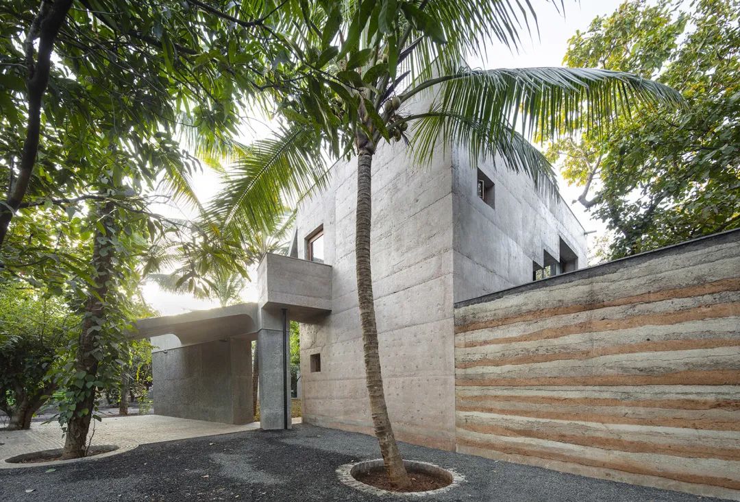 印度混凝土實驗住宅 India House of Concrete Experiments／Samira Rathod Design Atelier