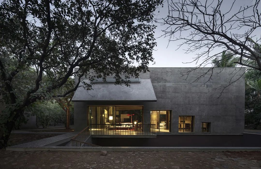 印度混凝土實驗住宅 India House of Concrete Experiments／Samira Rathod Design Atelier