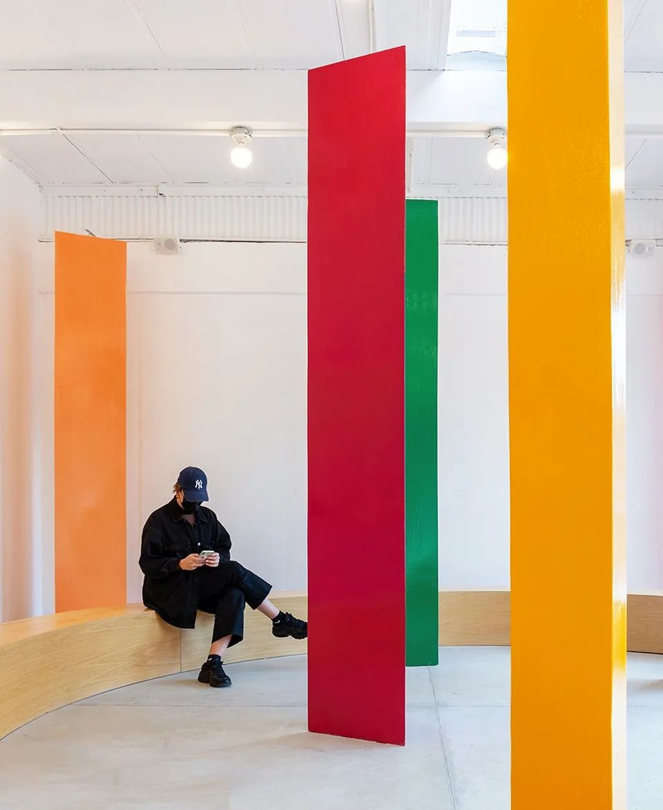 哥倫比亞波哥大冰淇淋快閃店Fernandez Fernandez／Studio Cadena