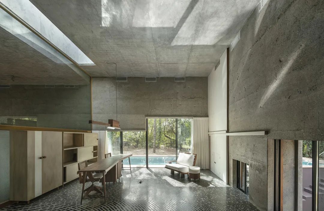 印度混凝土實驗住宅 India House of Concrete Experiments／Samira Rathod Design Atelier