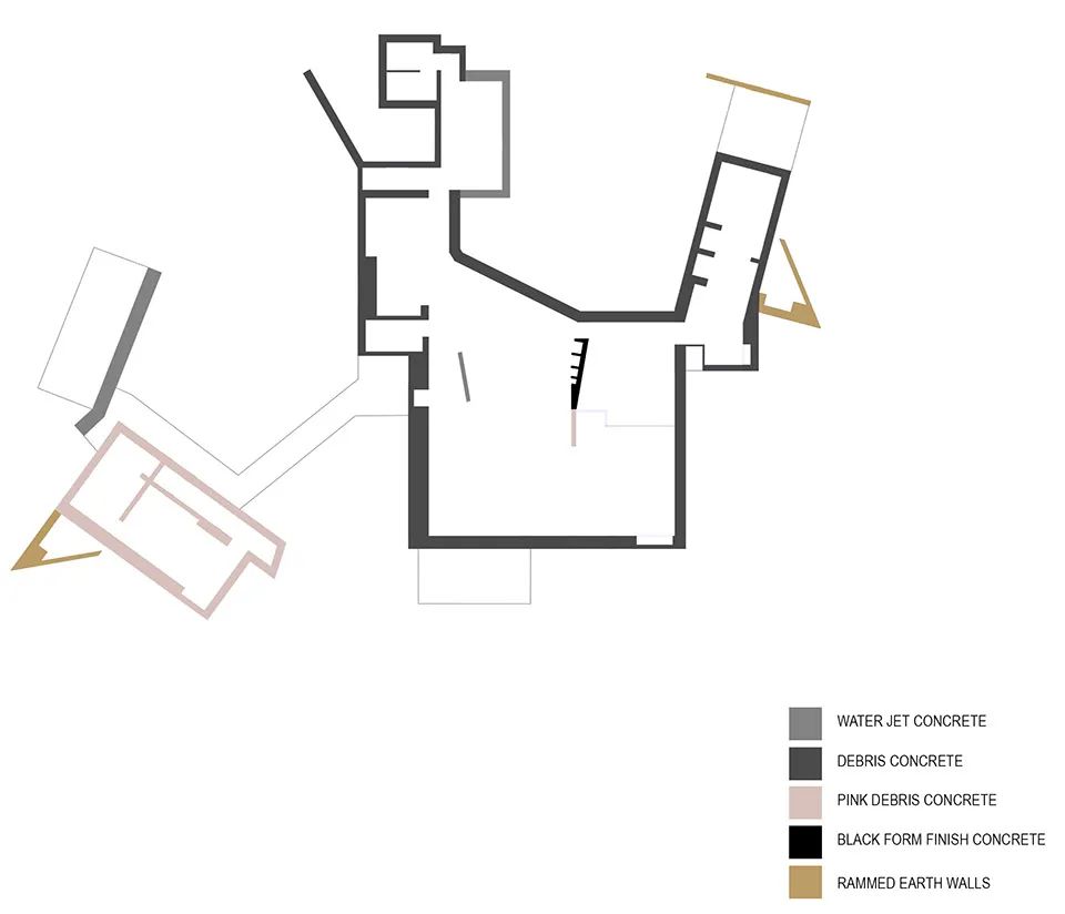 混凝土材質分析©Samira Rathod Design Atelier