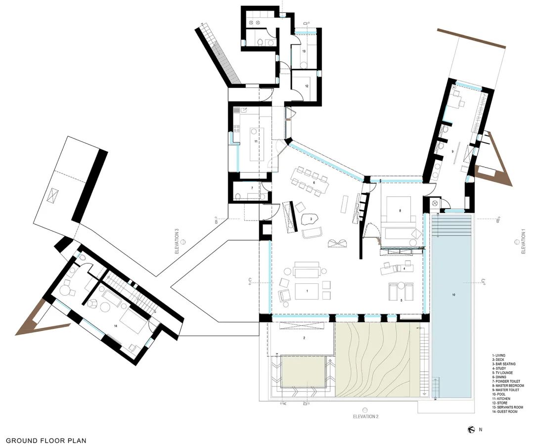 地面層平面圖 Plan