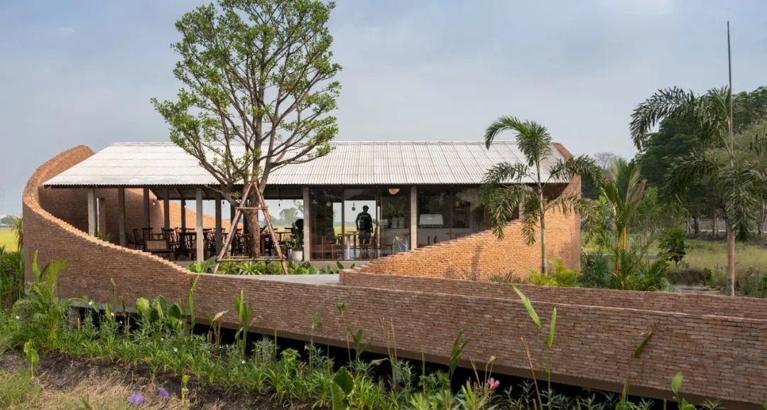 泰國大城府咖啡館NAYA Cafe Ayutthaya／BodinChapa Architects