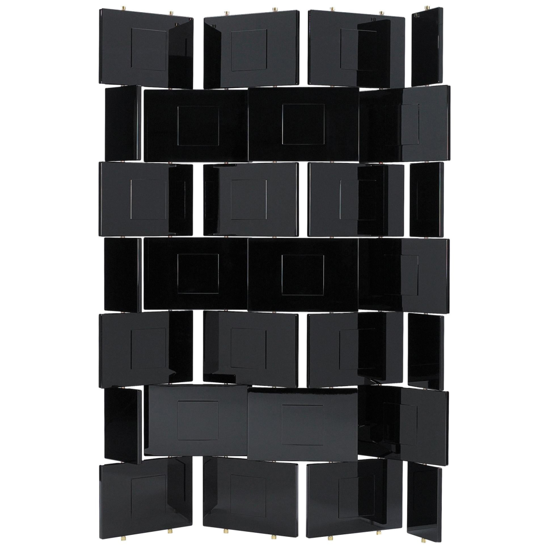漆磚屏風 Brick Screen， Eileen Gray