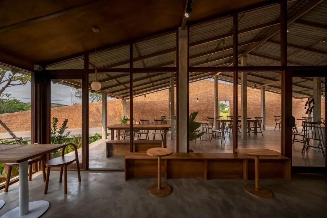 泰國大城府咖啡館NAYA Cafe Ayutthaya／BodinChapa Architects