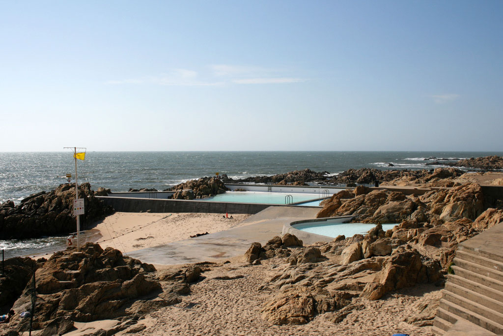 葡萄牙海濱公共游泳池 Leça da Palmeira Swimming Pools/Alvaro Siza