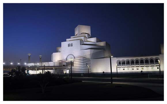 伊斯蘭藝術博物館(The Museum of Islamic Art in Doha)／貝聿銘(I. M. Pei)