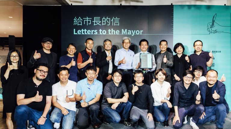 建築界寫95封信給林佳龍市長 開啟與政府對話平台