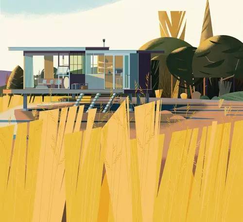 Cabins 全世界的小木屋  作者：Philip Jodidio  插畫師：Marie-Laure Cruschi  出版社：Tachen
