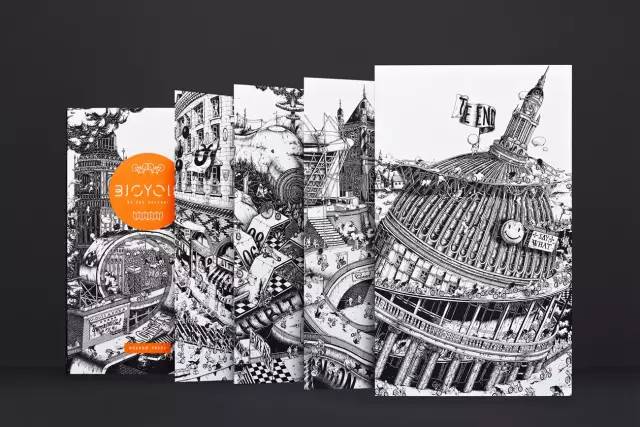 Bicycle 畫錯了也沒人能發現的倫敦騎行盛景  作者&設計：Ugo Gattoni&McBess  出版社：Nobrow