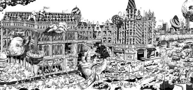 Bicycle 畫錯了也沒人能發現的倫敦騎行盛景  作者&設計：Ugo Gattoni&McBess  出版社：Nobrow