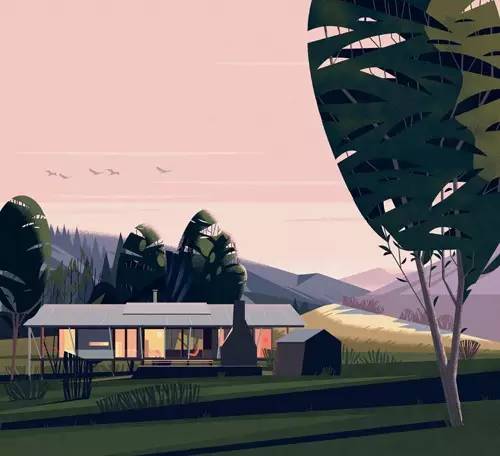 Cabins 全世界的小木屋  作者：Philip Jodidio  插畫師：Marie-Laure Cruschi  出版社：Tachen