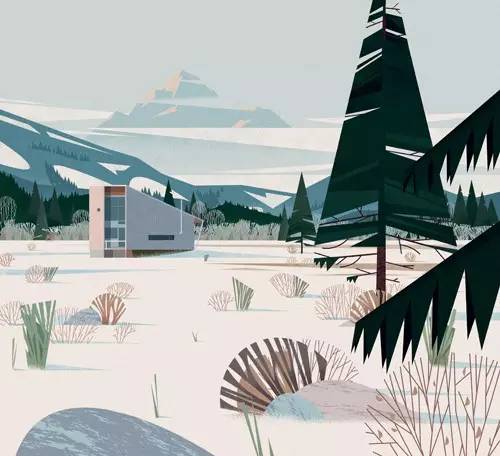 Cabins 全世界的小木屋  作者：Philip Jodidio  插畫師：Marie-Laure Cruschi  出版社：Tachen