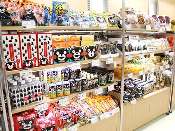 特產店人氣秘訣之一:地方吉祥物