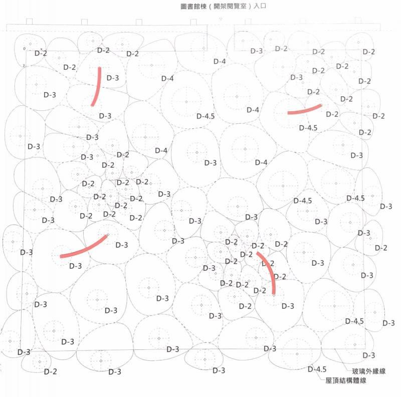 耐震設計：從平面圖看台大社科院圖書館簡力牆