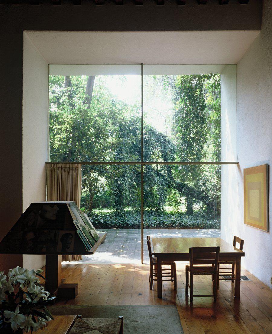 路易斯‧巴拉岡:我是建築圈的局外人 Luis Barragan住宅的起居室