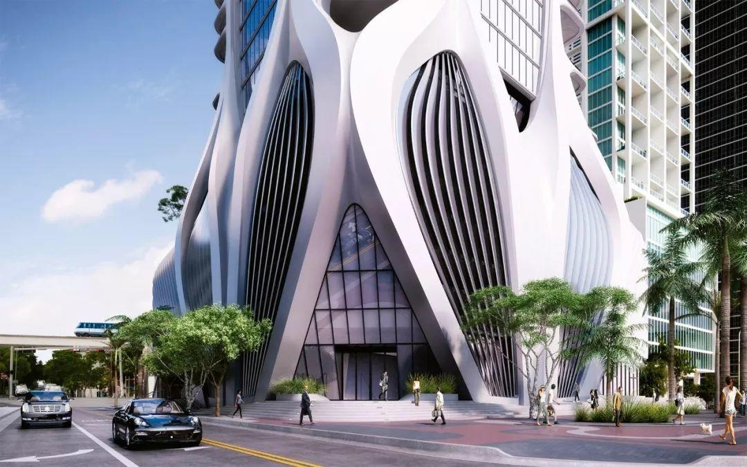 One Thousand Museum邁阿密豪華住宅,Zaha Hadid 生前設計的最後一棟住宅大樓終於封頂 One Thousand Museum邁阿密豪華住宅,Zaha Hadid 生前設計的最後一棟住宅大樓終於封頂