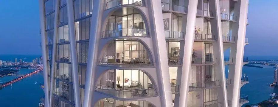 One Thousand Museum邁阿密豪華住宅,Zaha Hadid 生前設計的最後一棟住宅大樓終於封頂 One Thousand Museum邁阿密豪華住宅,Zaha Hadid 生前設計的最後一棟住宅大樓終於封頂