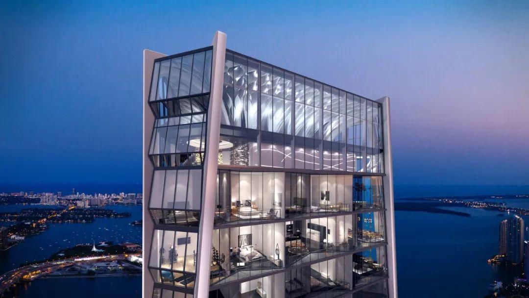 One Thousand Museum邁阿密豪華住宅,Zaha Hadid 生前設計的最後一棟住宅大樓終於封頂 One Thousand Museum邁阿密豪華住宅,Zaha Hadid 生前設計的最後一棟住宅大樓終於封頂
