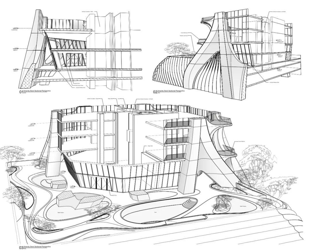 One Thousand Museum邁阿密豪華住宅,Zaha Hadid 生前設計的最後一棟住宅大樓終於封頂 One Thousand Museum邁阿密豪華住宅,Zaha Hadid 生前設計的最後一棟住宅大樓終於封頂