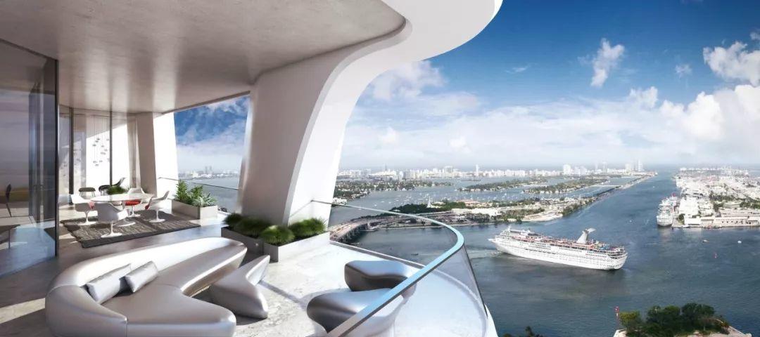 One Thousand Museum邁阿密豪華住宅，Zaha Hadid 生前設計的最後一棟住宅大樓終於封頂