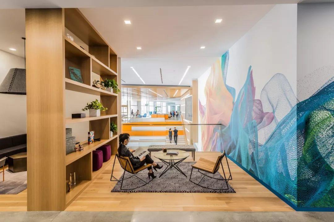 最大建築公司 Gensler 改造最大圖形軟件公司 Adobe 總部，碰觸怎樣色彩