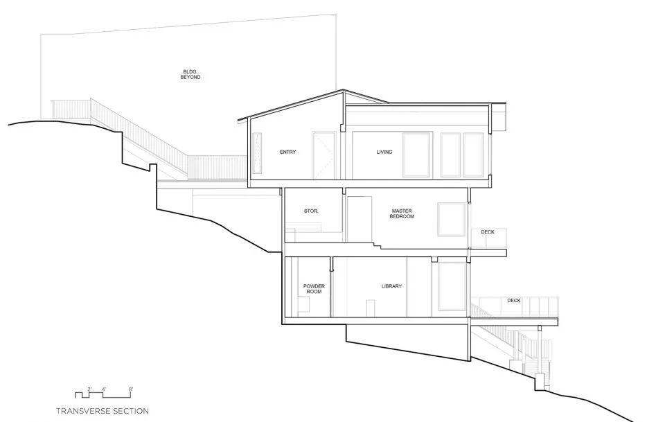 索薩利托海景住宅，舊金山 / Feldman Architecture