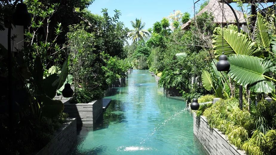 酒店露天游泳池 outdoor swimming pool hotel HOSHINOYA Bali 虹夕諾雅峇里島