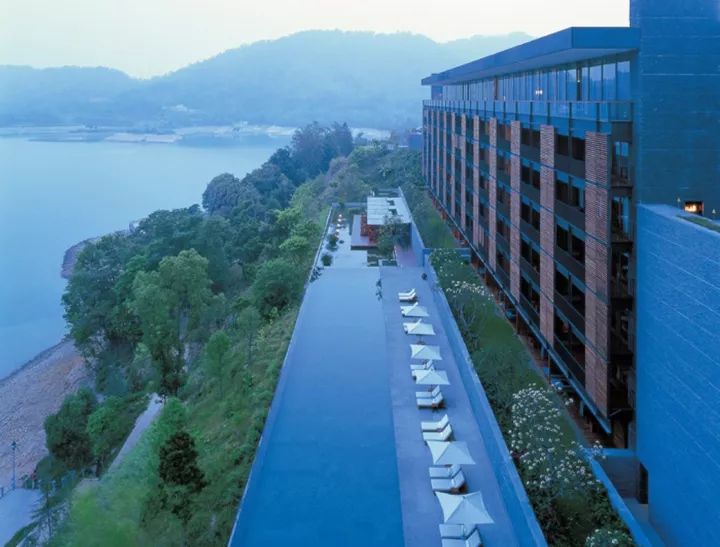 酒店露天游泳池 outdoor swimming pool hotel 日月潭涵碧樓 The Lalu Sun Moon Lake