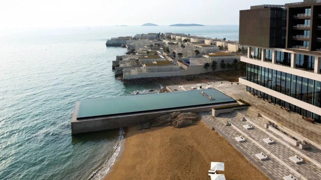 酒店露天游泳池 outdoor swimming pool hotel 青島涵碧樓 The Lalu Qingdao