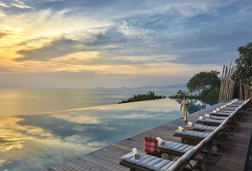 酒店露天游泳池 outdoor swimming pool hotel Six Senses Samui 蘇梅島六善