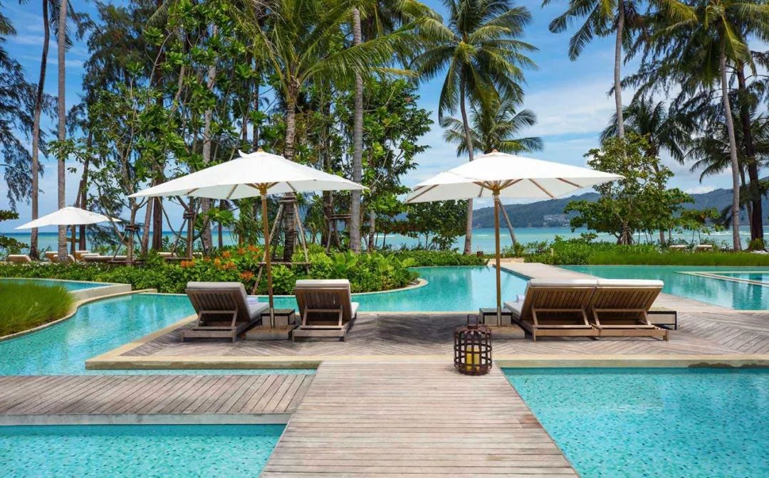 酒店露天游泳池 outdoor swimming pool hotel ROSEWOOD PHUKET 普吉島瑰麗