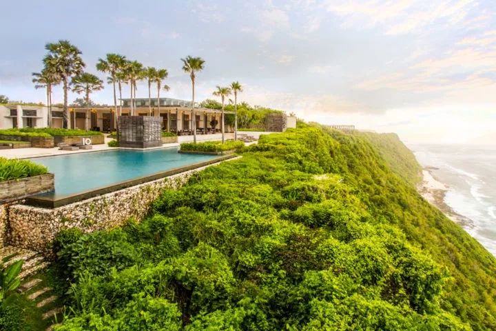 酒店露天游泳池 outdoor swimming pool hotel Alila Villas Uluwatu 阿麗拉烏魯瓦圖別墅酒店