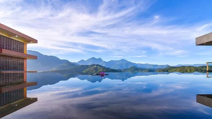 酒店露天游泳池 outdoor swimming pool hotel 日月潭涵碧樓 The Lalu Sun Moon Lake