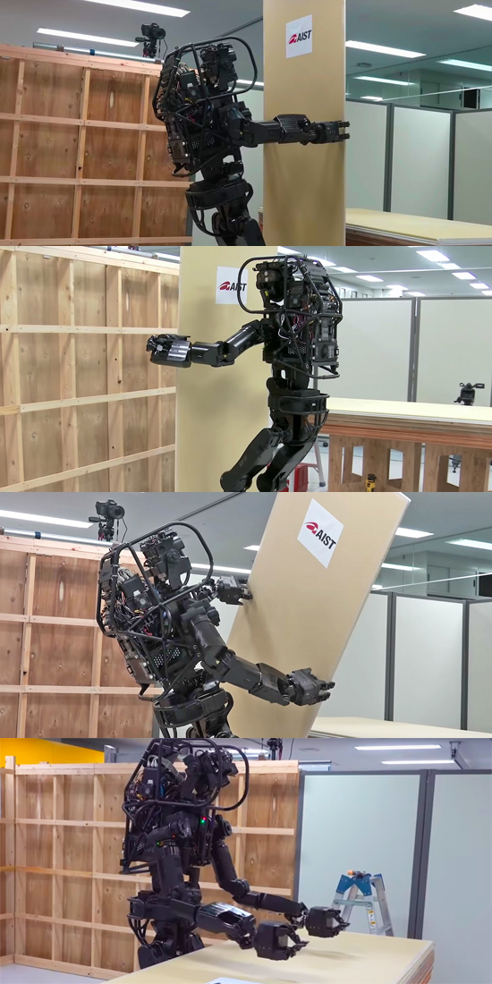 室內裝潢難不倒!日本發表建築機器人HRP-5P