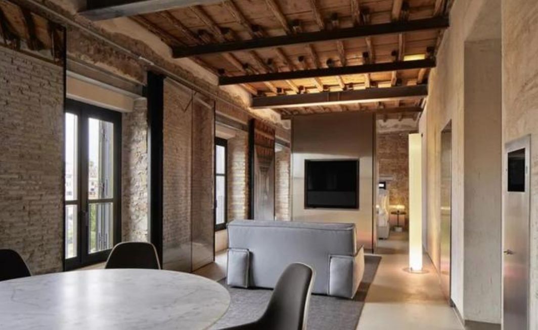 義大利宮殿改造，The Rooms of Rome Palazzo Rhinoceros Hotel Italy 酒店╱Jean Nouvel 讓‧努維爾