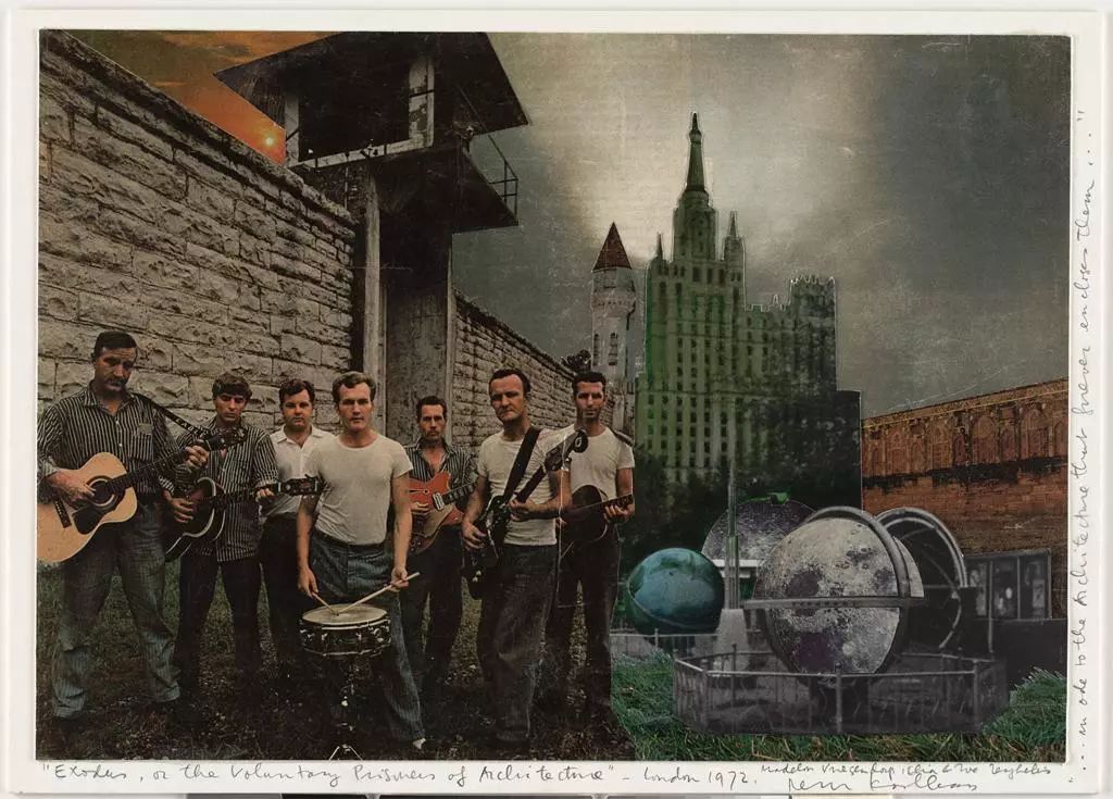 Rem Koolhaas 在英國AA的畢業設計：Exodus, or the voluntary prisoners of architecture 逃離，或建築自願的囚徒