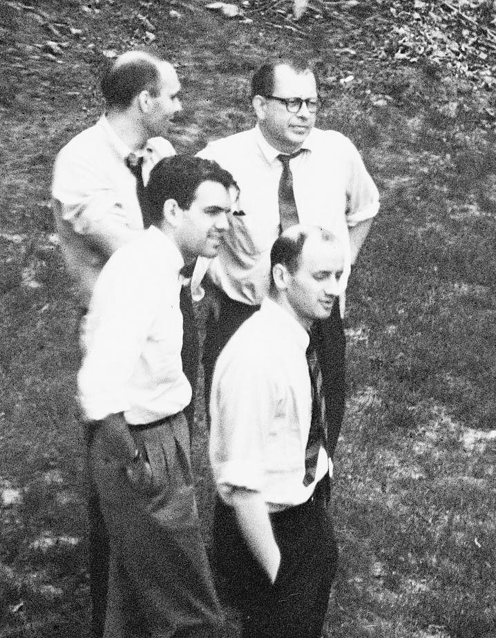 Kevin Roche(右下)與Eero Saarinen(右上)